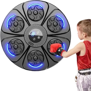 Muzikale boksmachine wandmontage zwart