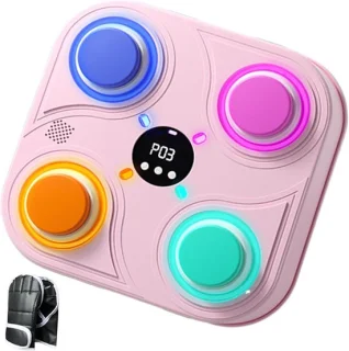 Muzikale Boksmachine Wandtrainer - Roze