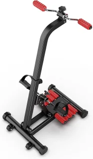 Oefenfiets hometrainer grijs
