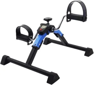 Oefenfiets mini voor benen zwart