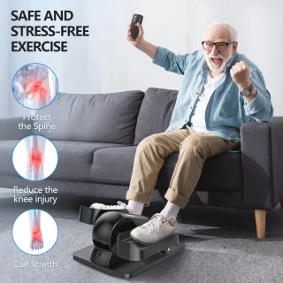 Onder-bureau elliptische pedaaltrainer