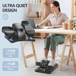 Onder-bureau elliptische pedaaltrainer