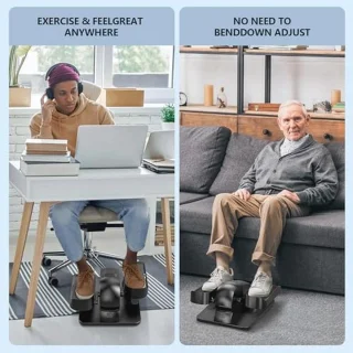 Onder-bureau elliptische pedaaltrainer