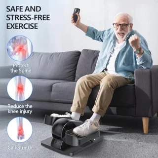 Onder-bureau elliptische pedaaltrainer