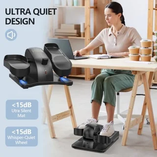 Onder-bureau elliptische pedaaltrainer voor senioren
