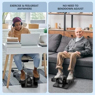 Onder-bureau elliptische pedaaltrainer voor senioren