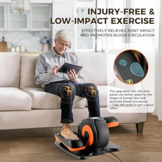 Onder-bureau elliptische trainer
