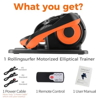 Onder-bureau elliptische trainer