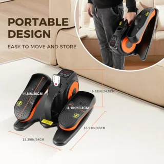 Onder-bureau elliptische trainer