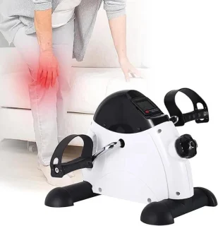 Onder Bureau Fiets mini hometrainer pedaal, zwart