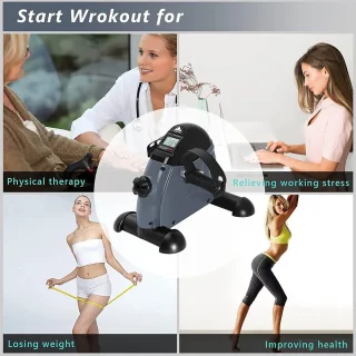 Onder-bureau pedaaltrainer