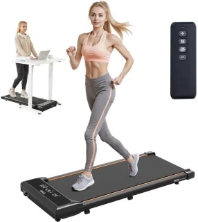 Onderste Bureaulamp - Loopband Pad - Thuiswerken Fitness - Stille Motor - 120 Kg Draagkracht - Zwart
