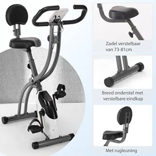 Opklapbare Hometrainer Fitnessbike