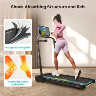 Opvouwbare 3-in-1 Loopband