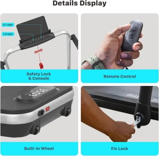 Opvouwbare 3-in-1 Loopband