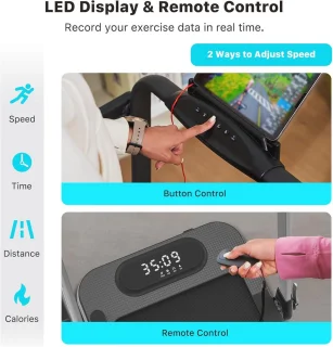 Opvouwbare 3-in-1 Loopband