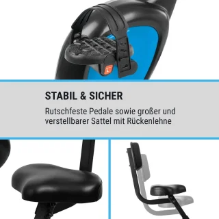 Opvouwbare Airbike Hometrainer