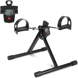 Opvouwbare Bureaufiets - Under Desk Bike (Zwart)
