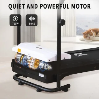 Opvouwbare elektrische loopband