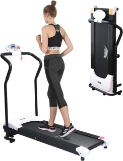 Opvouwbare elektrische loopband