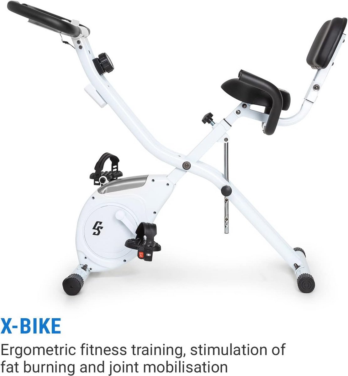 Wat vinden we goed aan de Opvouwbare Fiets Ergometer - Trainingscomputer - 8 Weerstandsstanden