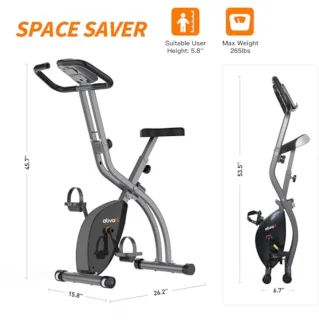 Opvouwbare Fitnessfiets