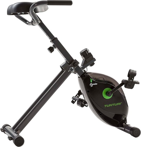 Opvouwbare Hometrainer Fitnessfiets 8 Weerstanden