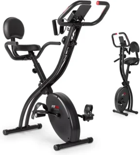 Opvouwbare Hometrainer Fitnessfiets - Donkergrijs