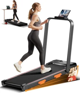 Opvouwbare Hometrainer Loopband - Zwart