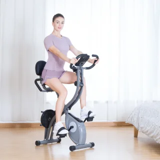 Opvouwbare hometrainer magnetisch verstelbaar met app