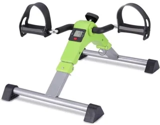 Opvouwbare hometrainer - pedaaltrainer mini - groen