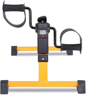 Opvouwbare hometrainer pedaaltrainer oranje