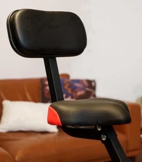 Opvouwbare hometrainer van gelegeerd staal - zwart