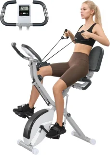 Opvouwbare hometrainer - wit