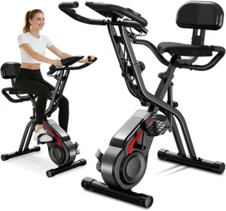 Opvouwbare hometrainer zwart