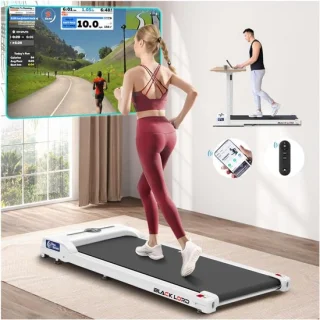 Opvouwbare loopband 119 x 48,5 cm - Wit