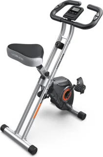 Opvouwbare oefenfiets met 8 weerstandsniveaus