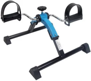 Opvouwbare pedaaltrainer - Mini fiets - 15.5 inch - Zwart