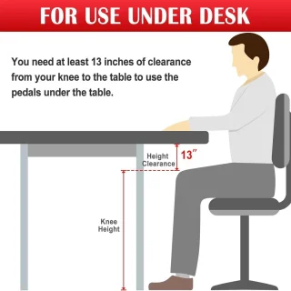 Opvouwbare Pedaaltrainer