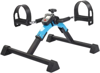 Opvouwbare pedaaltrainer zwart