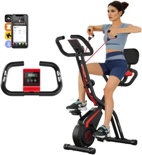 Opvouwbare rechtop X-fiets