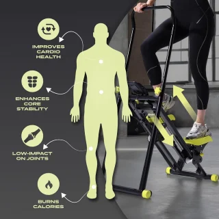 Opvouwbare Trapklimmer - Fitnessapparaat