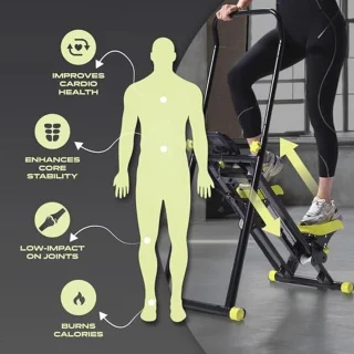 Opvouwbare Trapklimmer - Fitnessapparaat