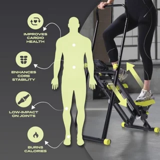 Opvouwbare Trapklimmer - Fitnessapparaat