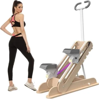 Opvouwbare verticale trapstepper - zwart