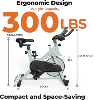 Paco Goederen® Hometrainer Spinningfiets