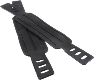 Pedaal riemen hometrainer, 28 cm, zwart