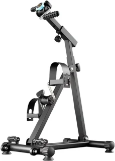 Pedaaltrainer been- en armtrainer zwart