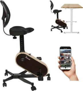 Pedaaltrainer bureaufiets