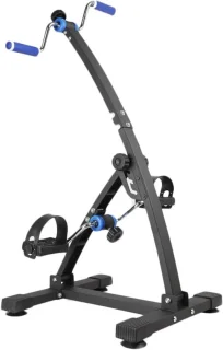 Pedaaltrainer hometrainer fiets zwart blauw
